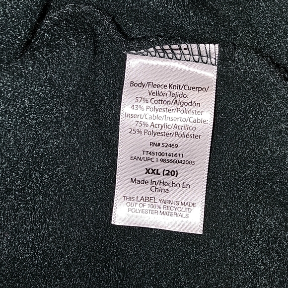 Time and Tru. Women's Green Crewneck Sweater. Size XXL. NWT. - Picture 6 of 9